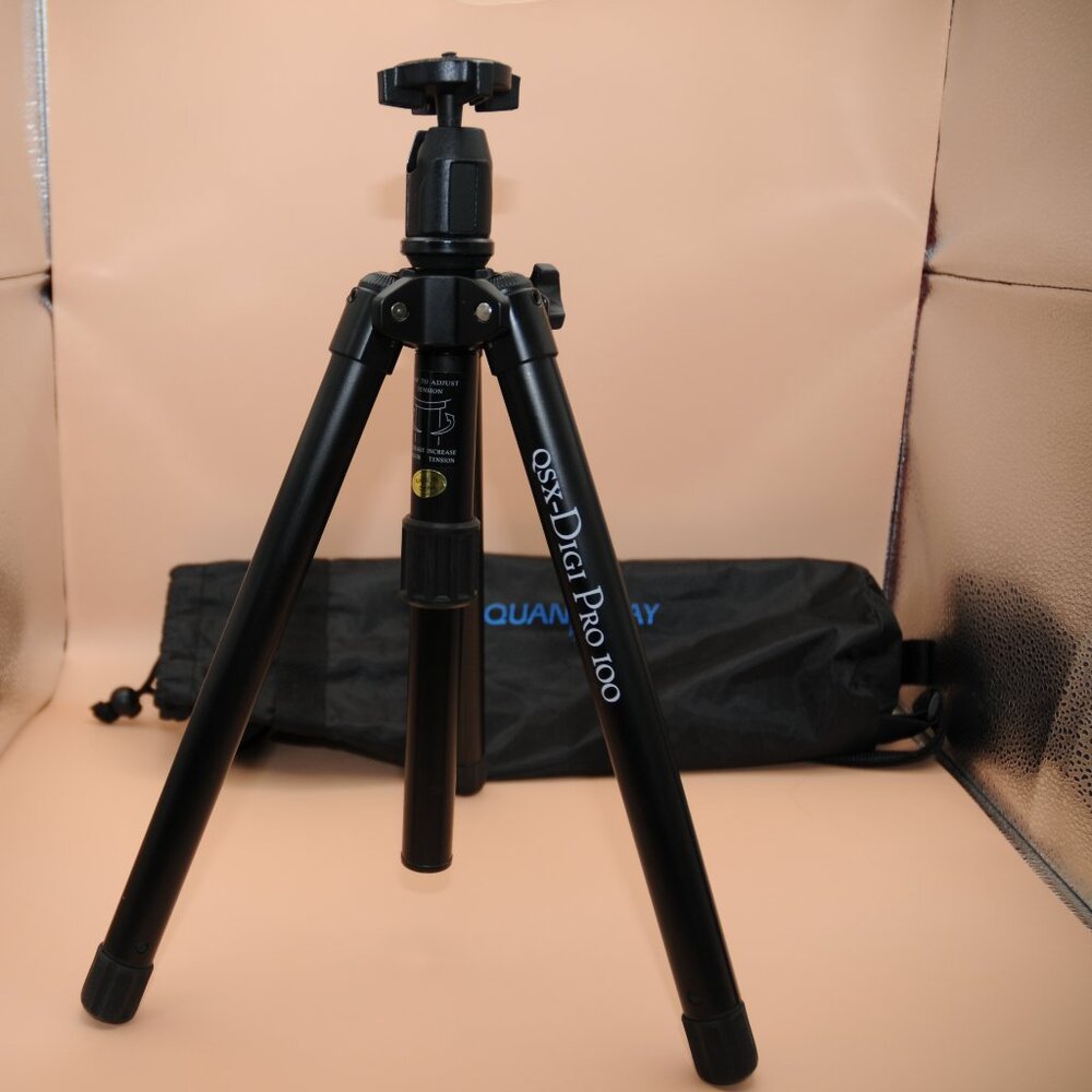 Quantaray QSX-DigiPro 100 Tripod Black with Case